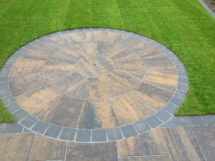 54 HQ Pictures Decorative Paving Circles : 10 Circular Patio Designs Ideas Circular Patio Patio Patio Design